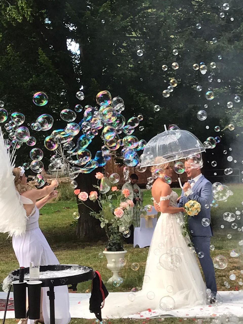 Hochzeit im Freien